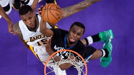 Timberwolves Lakers Basketball