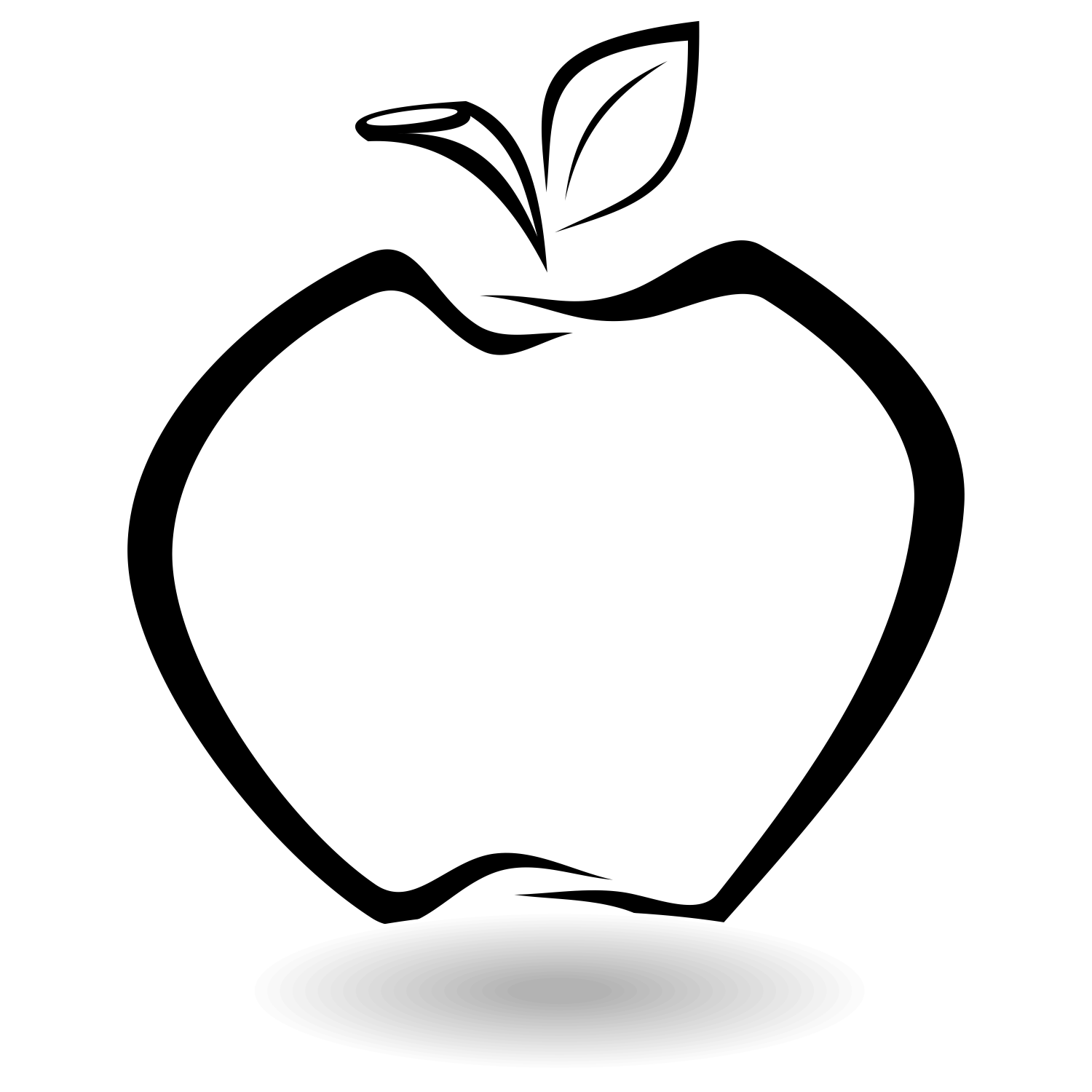 Download Vector for free use: Apple