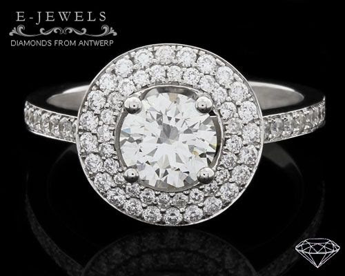 Vintage style engagement ring from jewellers Limerick. Total 1.25 ...