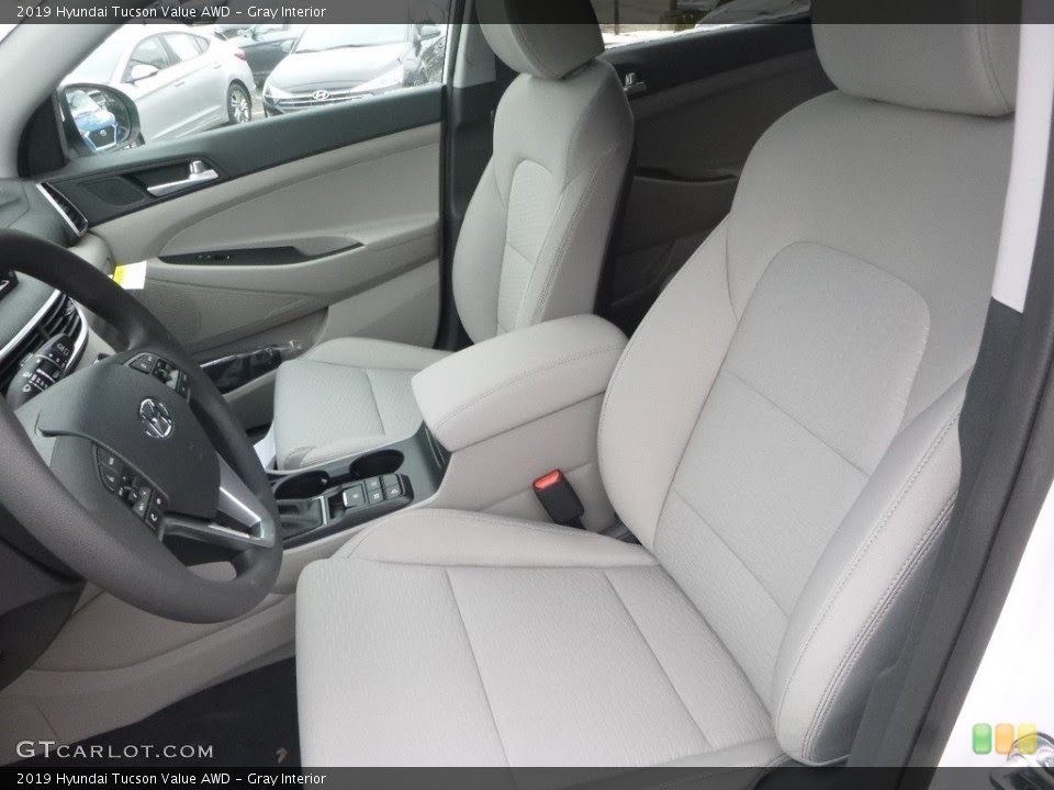 Gray 2019 Hyundai Tucson Interiors  GTCarLot.com