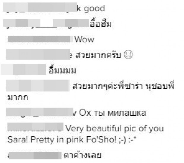 อืมหืม!! ซาร่า มาลากุล เลน โชว์เรือนร่างสุดสยิวลงIGแบบนี้อีกแล้ว