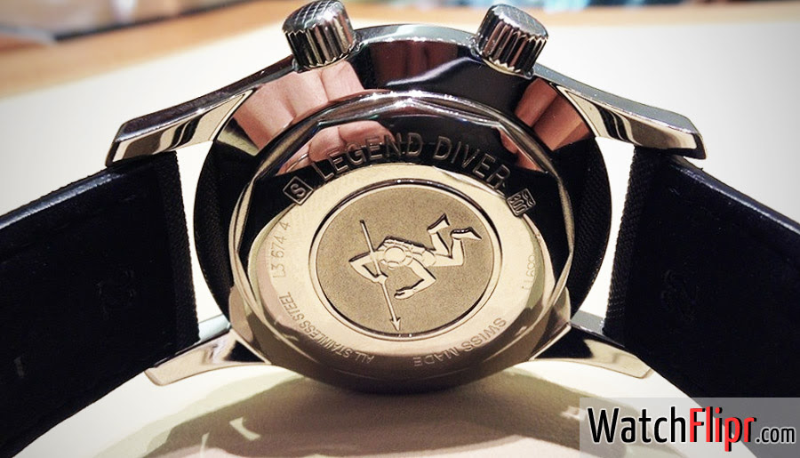 Longines Legend Diver L3.674.4.50.0 Guarda Fondello