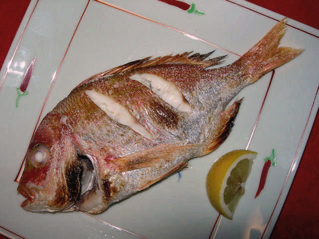 料理 我が家の釣り魚料理 焼物 塩焼き
