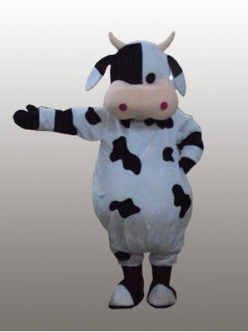 着ぐるみ うし ウシ 牛 紫色 本格的 変身 きぐるみ コスチューム 大人用 1911 Cosshow