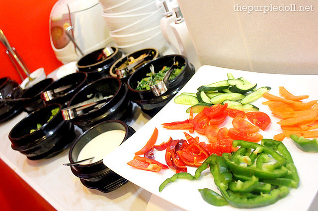 Bibimbap (Korean Mixed Rice) Section