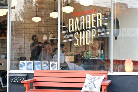 desain interior barbershop