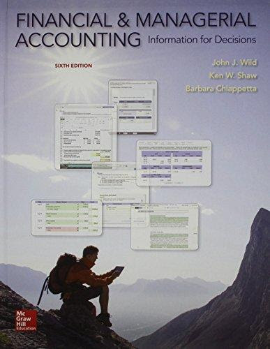 Financial And Managerial Accounting