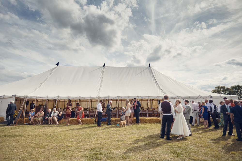 Marquee Wedding in Cambridge - www.helloromance.co.uk