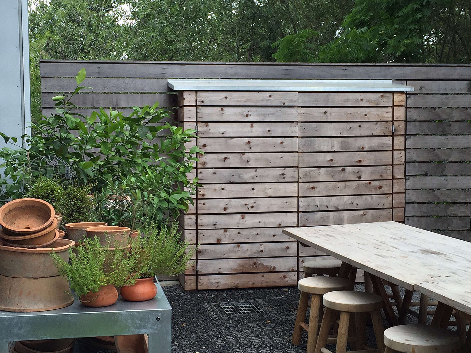 Steal This Look: Garden Courtyard at Shed in Healdsburg 