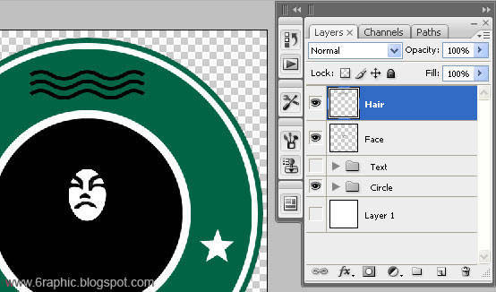 How to create Starbucks logo