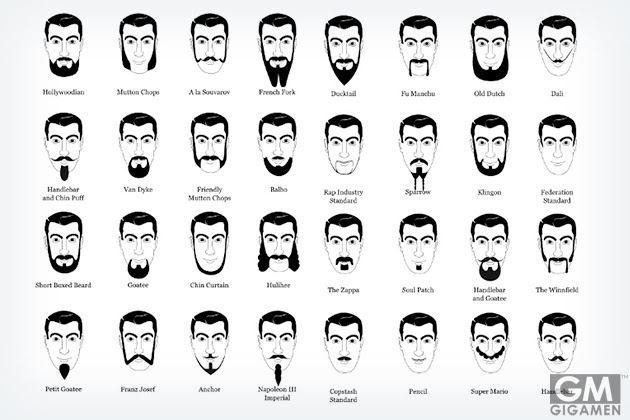 あなたは何位 人気の髭ランキングtop5 Gigamen ギガメン