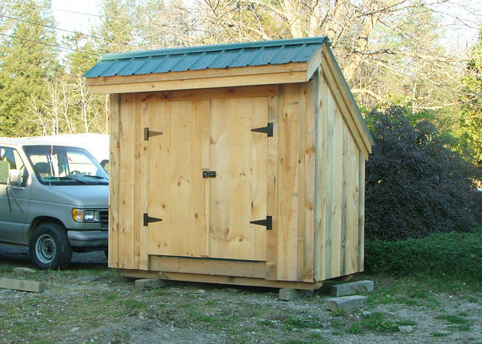 Small Tool Shed | 4x8 Shed | Wooden Tool Shed | Plans for 