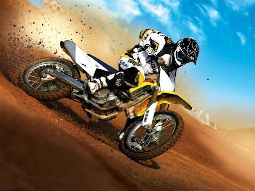 Suzuki Dirt Bike Wallpaper