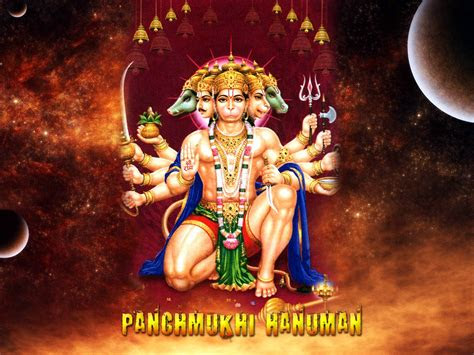 panchmukhi hanuman god wallpapers wallpapers