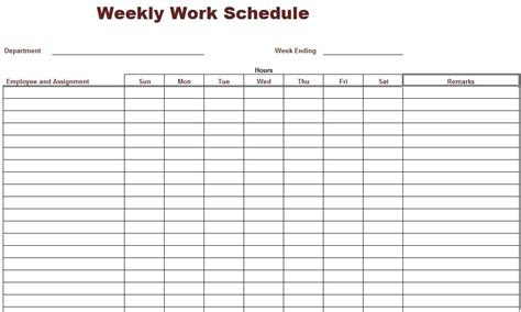 22 free printable monthly schedule templates in pdf format. pin employee weekly work schedule template on pinterest daily