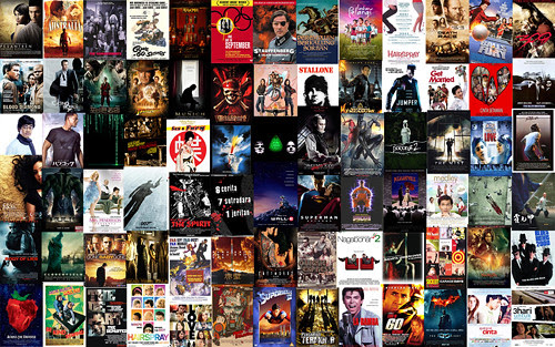 movie wall flickr