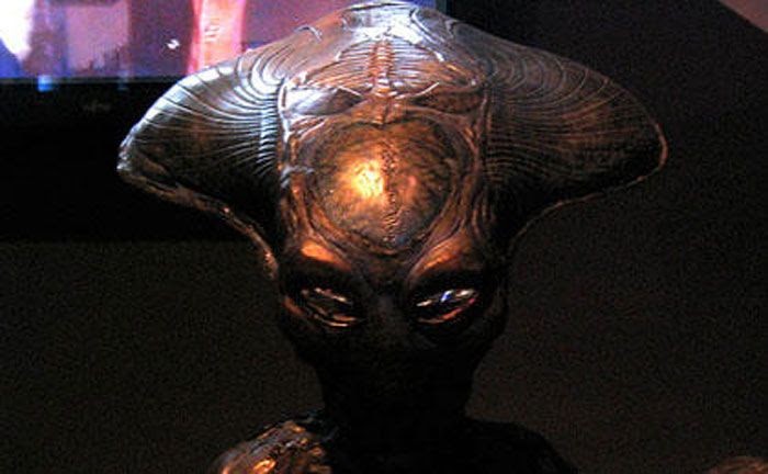 An evil alien being in INDEPENDENCE DAY.