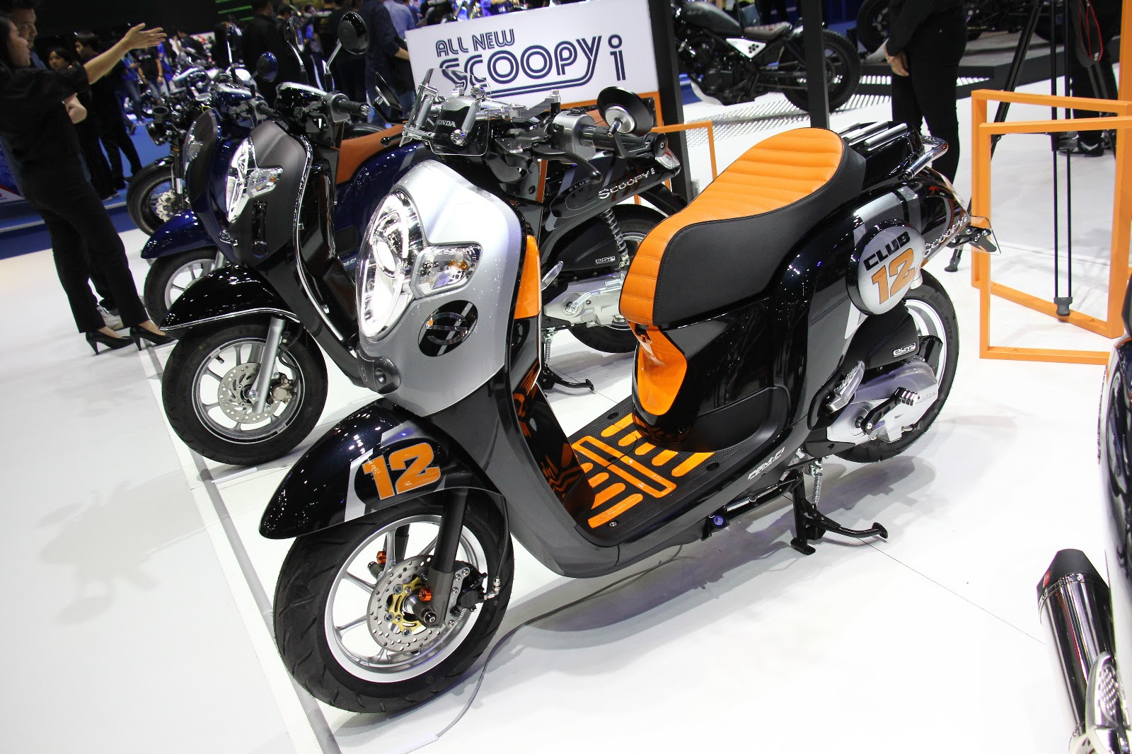 Mengintip Honda All New Scoopy Custom Di Bangkok Motor Show