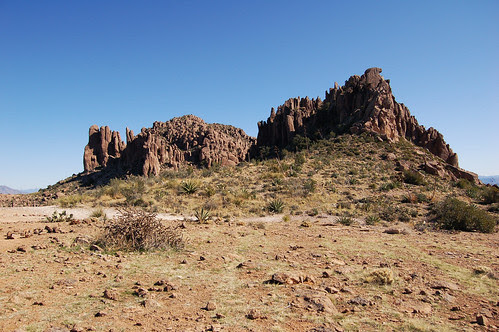 Rock Formations on Flat Iron