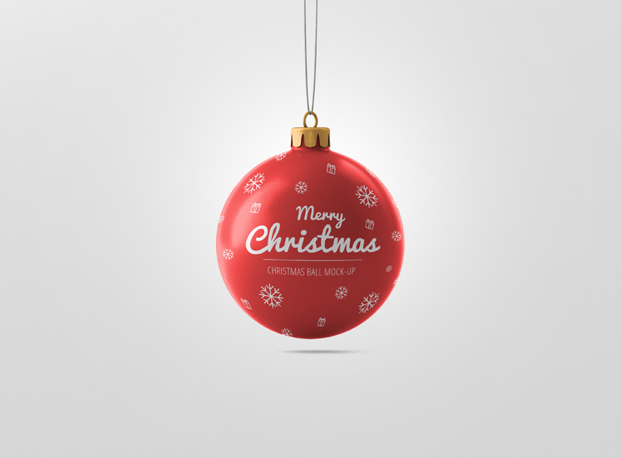 Download Christmas Ball Mockup Premium And Free Mockups By Viscon Design