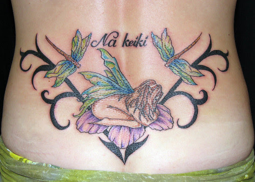 Lower Back Fairy Tattoos For Women Tattoo Picture 3