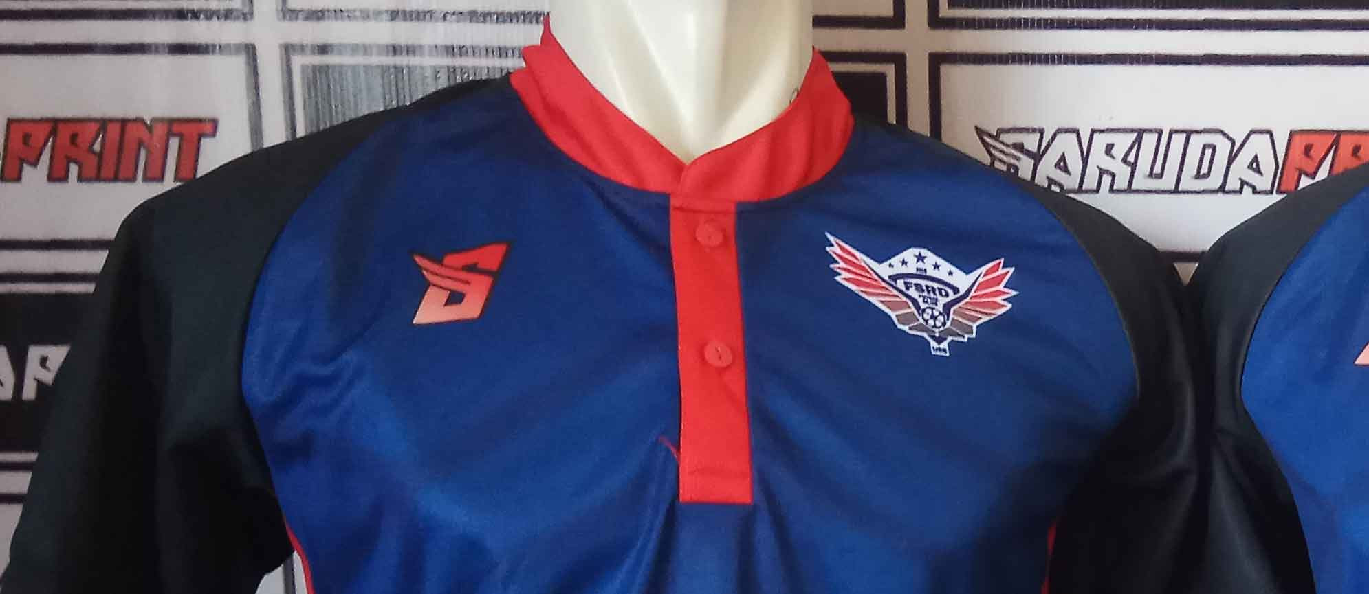 Pilih Bikin Baju Futsal Pakai Kerah Atau Tanpa Kerah Garuda Print