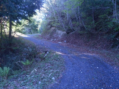 田代峠 岡山県側より けんぴーの単独行