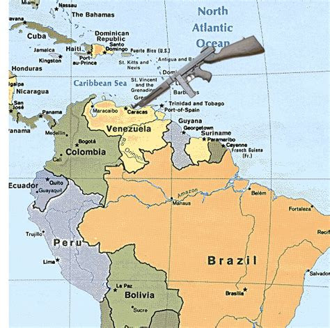 venezuela map  world map travelsfinderscom