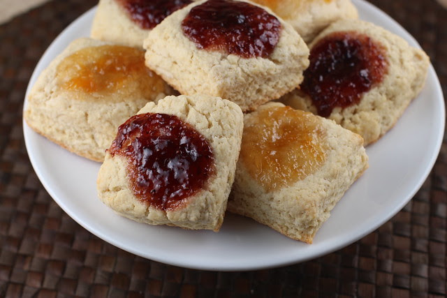 Mini Jam Scones