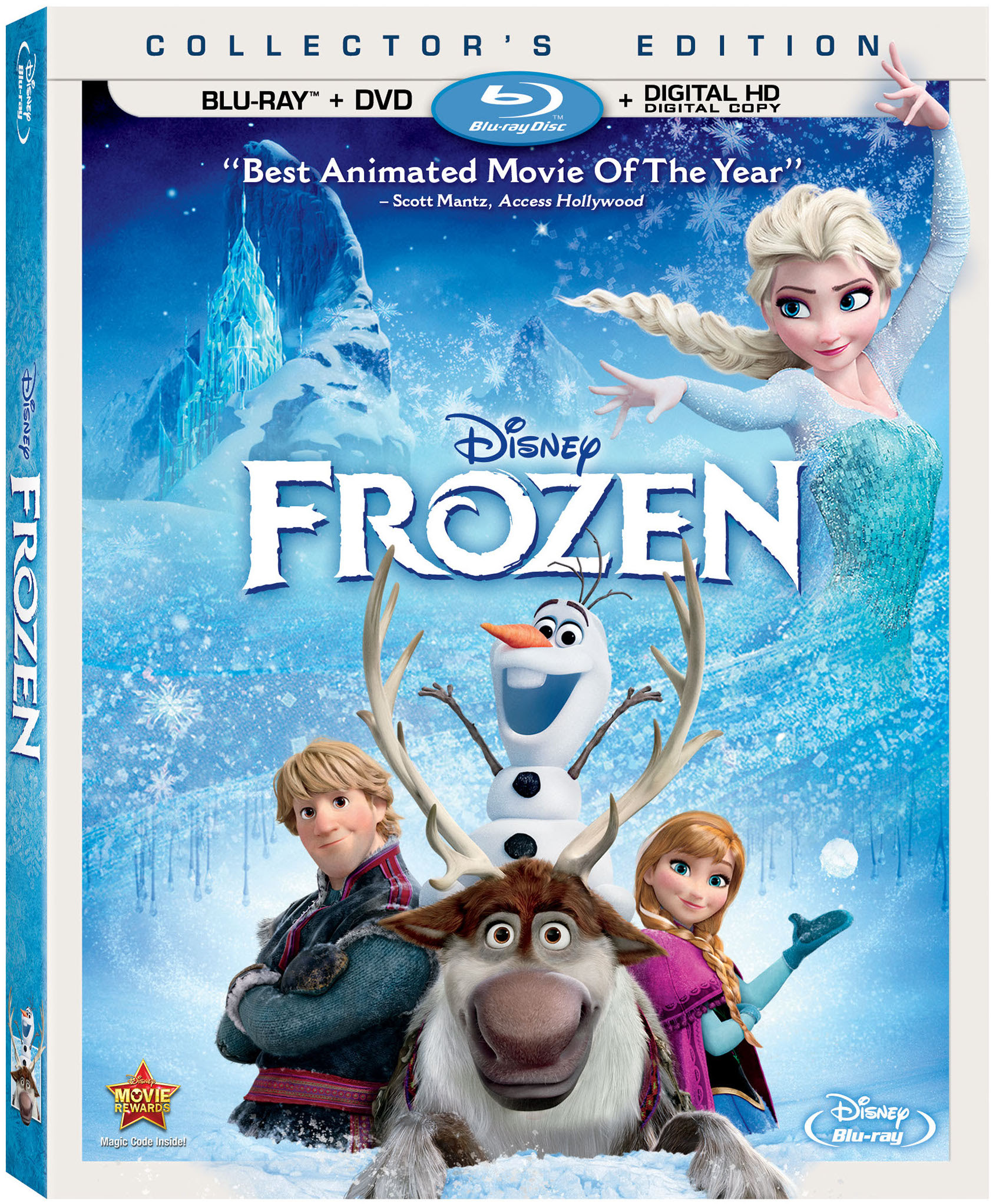 frozen movie blu ray