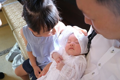 お宮参り こんなところでつまづいて