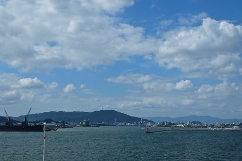 徳島港に入港