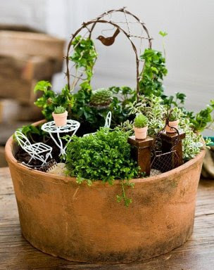 Mini jardines.