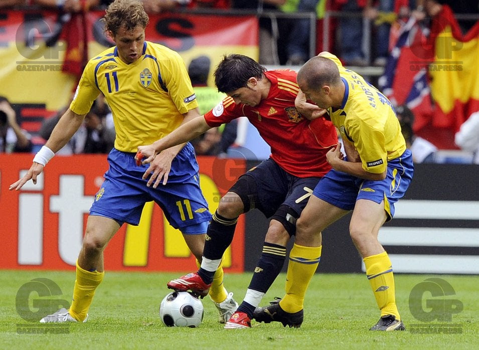 Fotos Eurocopa 2008 Suecia X Espanha Gazeta Press
