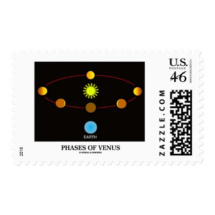 Phases Of Venus (Astronomy) Postage Stamps