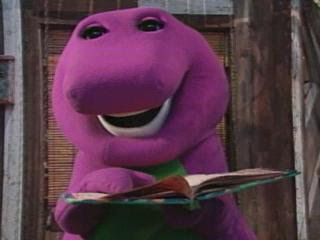 barney home video painting