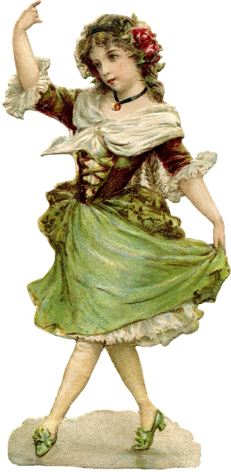 Young Dancing Girl Image