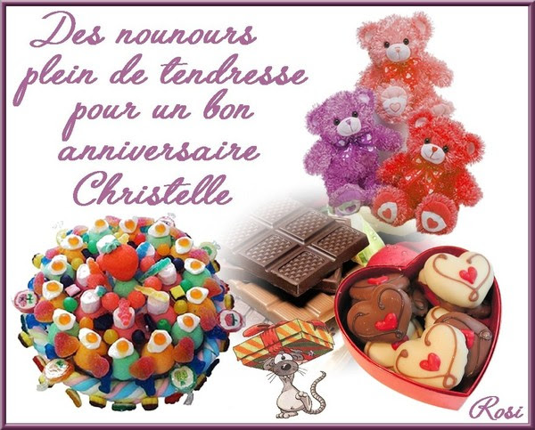 Bon Anniversaire Christelle