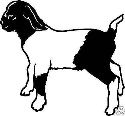 Download Boer Goat Outline | Free download on ClipArtMag