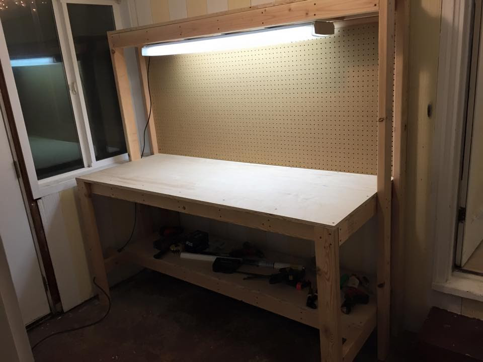 I spent my time off for Christmas building a workbench. 15 ...