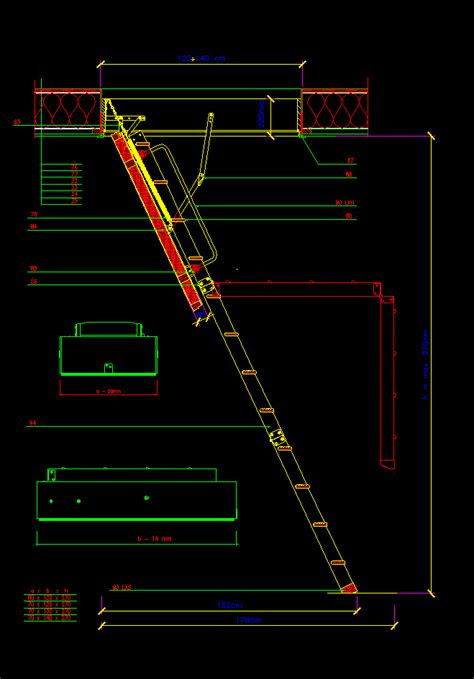 So what do you do when you're out in the world and see a plant you want to know more about? Loft ladder in AutoCAD | CAD download (243.65 KB) | Bibliocad