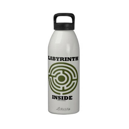 Labyrinth Inside (Maze) Reusable Water Bottles