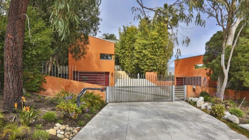 Gates and a security system provide privacy