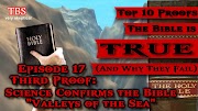 atheism plus 17. Top 10 (Failed) Proofs the Bible is True: Third Proof, "Valleys of the Sea"