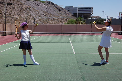 Tennis, Anyone, the vintage outfits!