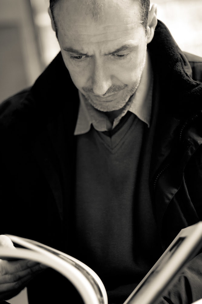 David with book