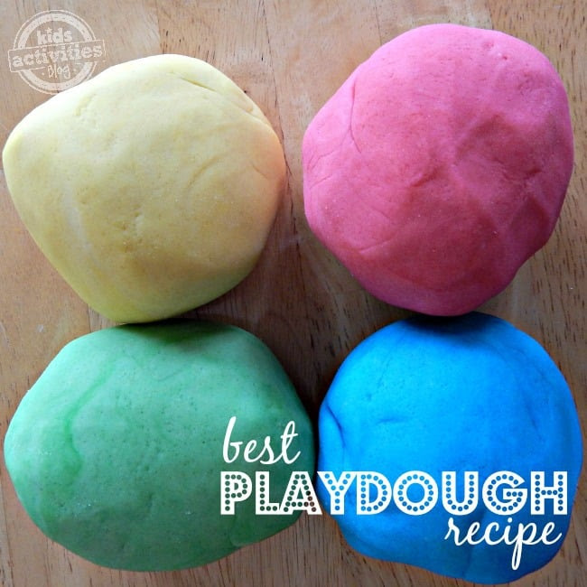 Homemade Playdough Recipe