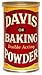 Davis Double Acting Baking Powder 8.1 oz