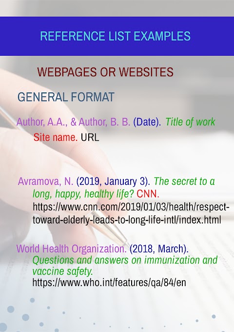 contoh apa format untuk internet