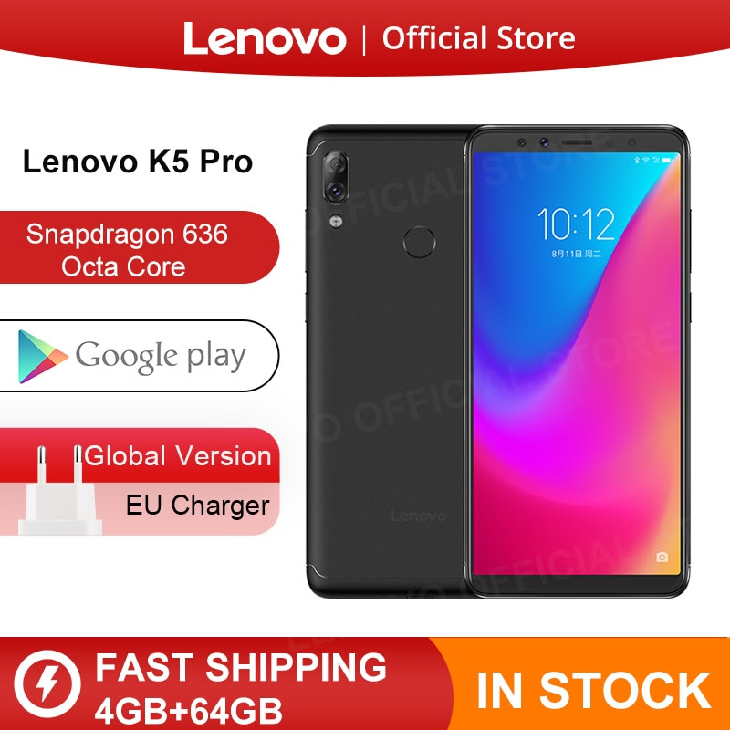 Original Global Version Lenovo K5 Pro Kaysgalleria
